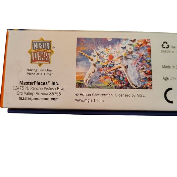 MasterPieces 300 Large Piece Unicorns and Butterflies Jigsaw Puzzle - Picture 6 of 7